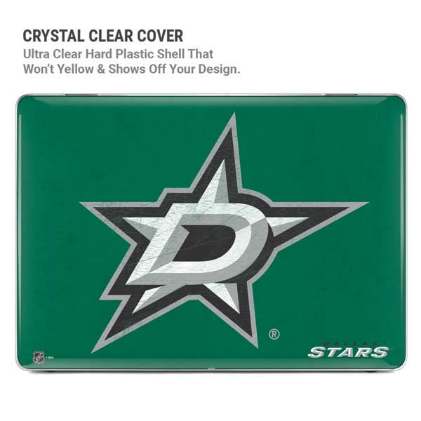 NHL Dallas Stars Distressed MacBook Pro 14in (2021-24) Case plus Skin