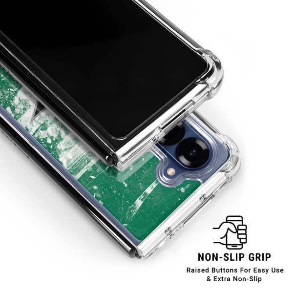 NHL Dallas Stars Frozen Galaxy Z Fold7 Clear Case