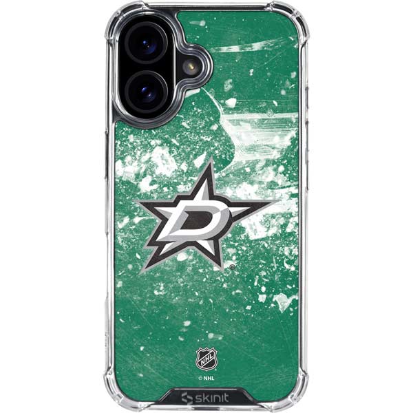 NHL Dallas Stars Frozen iPhone 17 Clear Case