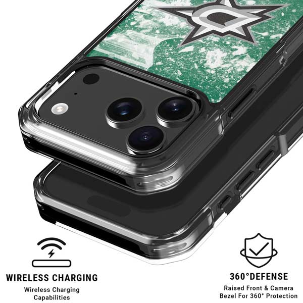 NHL Dallas Stars Frozen iPhone 17 Pro MagSafe Case