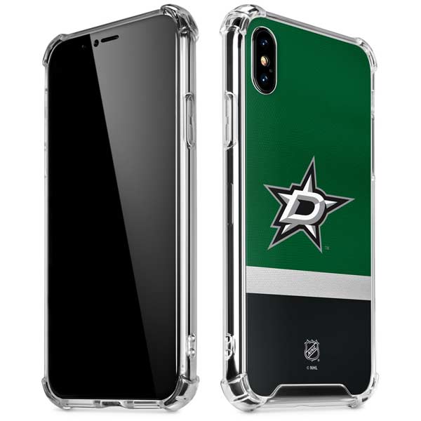 NHL Dallas Stars Jersey iPhone X/XS Clear Case