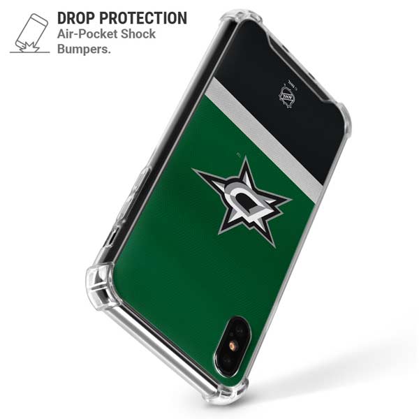 NHL Dallas Stars Jersey iPhone X/XS Clear Case