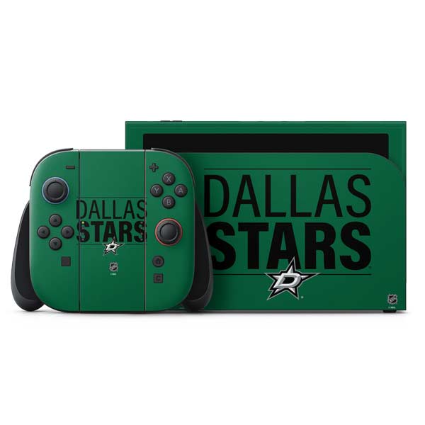 NHL Dallas Stars Lineup Nintendo Switch 2 (2025) with Joy-Con Skin