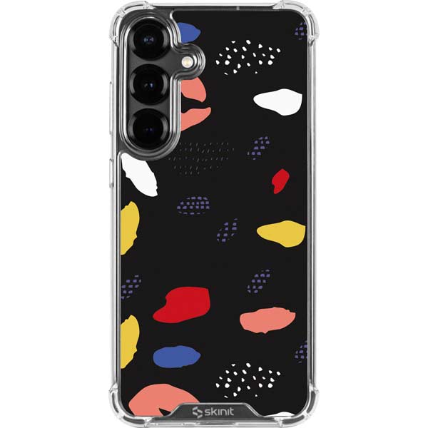 Dark Color Pop Galaxy S26 Plus Clear Case