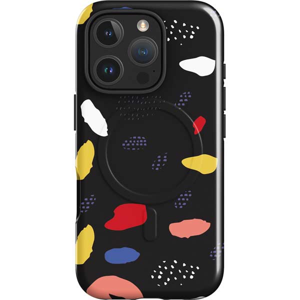 Dark Color Pop iPhone 16 Pro Max Magsafe Impact Case