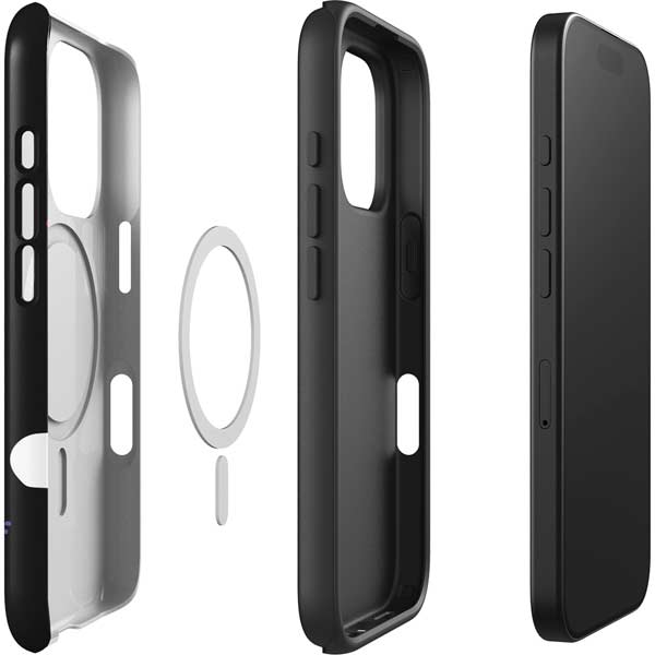 Dark Color Pop iPhone 16 Pro Max Magsafe Impact Case
