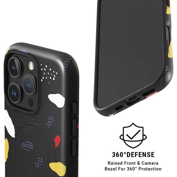 Dark Color Pop iPhone 16 Pro Max Magsafe Impact Case