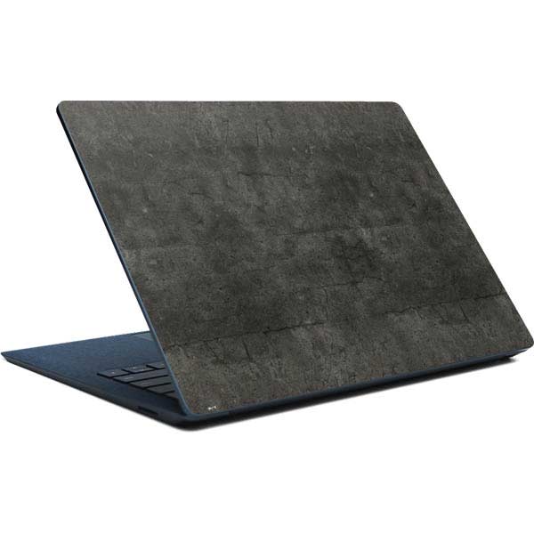 Dark Iron Grey Concrete Surface Laptop Skin