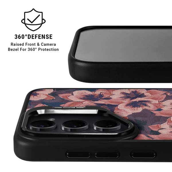 Dark Tapestry Floral Galaxy S26 Ultra Kickstand Case