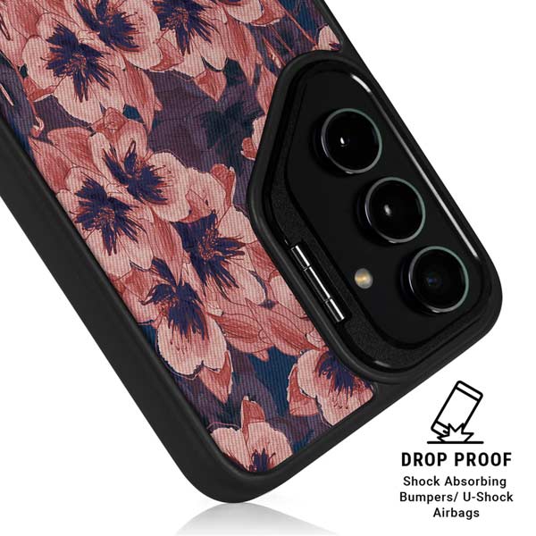 Dark Tapestry Floral Galaxy S26 Ultra Kickstand Case