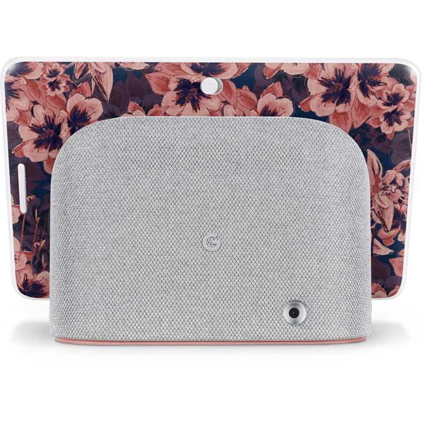 Dark Tapestry Floral Google Home Hub Skin
