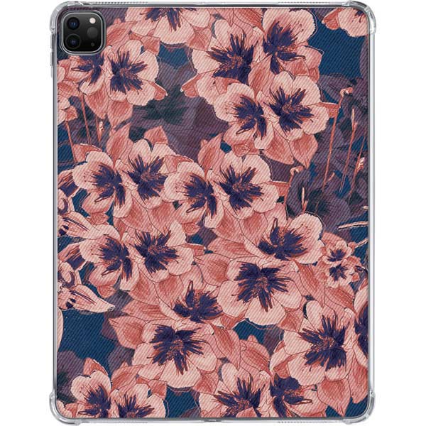 Dark Tapestry Floral iPad Pro 11in (2024) Clear Case