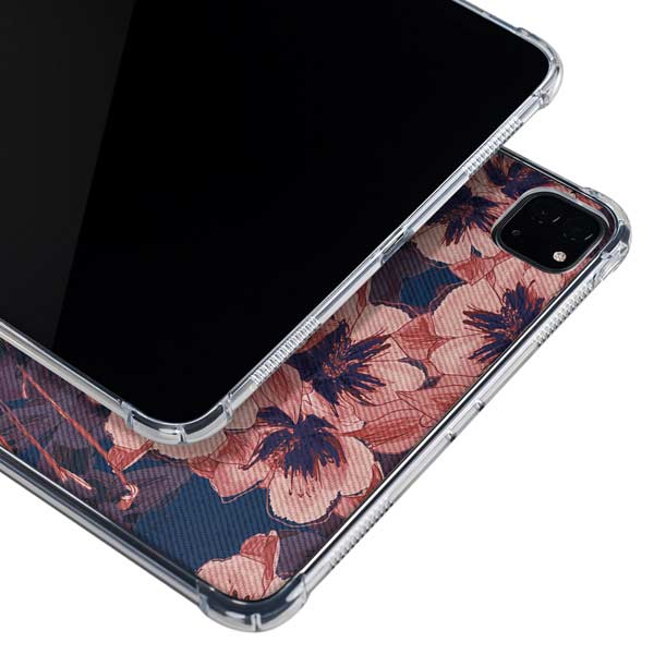 Dark Tapestry Floral iPad Pro 11in (2024) Clear Case