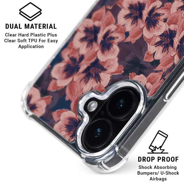 Dark Tapestry Floral iPhone 17 MagSafe Case