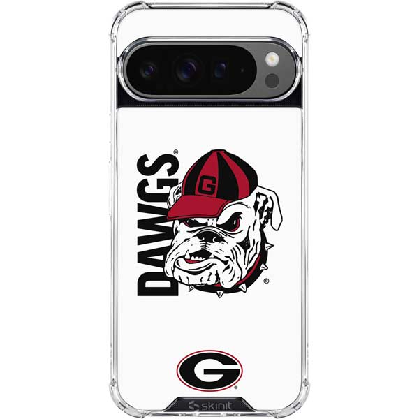 University of Georgia Dawgs Google Pixel 10 Pro XL Clear Case