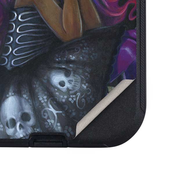 Day of the Dead Gothic Skull Fairy by Jasmine Becket-Griffith Otterbox Defender iPhone Skin