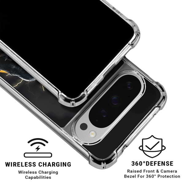 DC Comics Black Adam Movie Art Charcater Google Pixel 10 Pro XL Clear Case