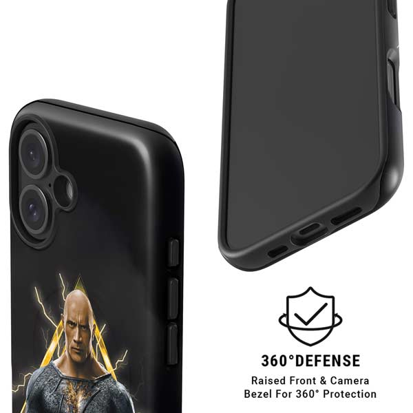DC Comics Black Adam Movie Art Charcater iPhone 16 Magsafe Impact Case