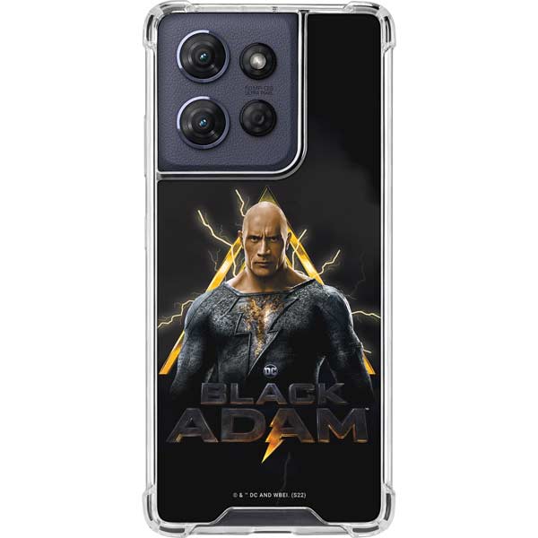 DC Comics Black Adam Movie Art Charcater Moto G Power 5G (2025) Clear Case