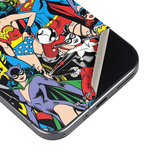 DC Comics Wonder Woman DC Bombshells Characters Pattern Google Pixel 10 Pro XL Skin