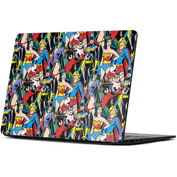 DC Comics Wonder Woman DC Bombshells Characters Pattern Surface Laptop 7 15in Skin