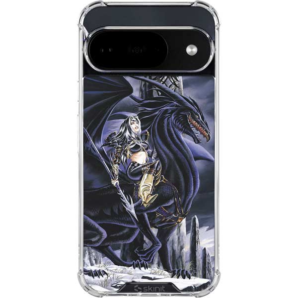 Dead of Winter Dragon and Warriors by Ruth Thompson Google Pixel 10 Clear Case