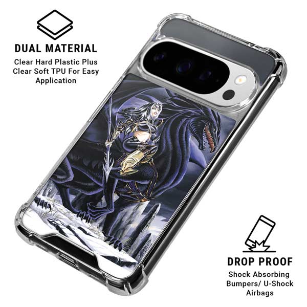 Dead of Winter Dragon and Warriors by Ruth Thompson Google Pixel 10 Pro Clear Case