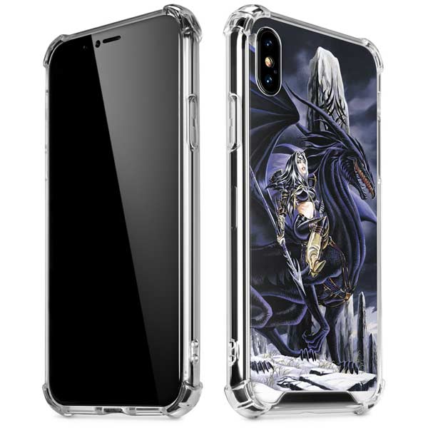 Dead of Winter Dragon and Warriors by Ruth Thompson iPhone X/XS Clear Case