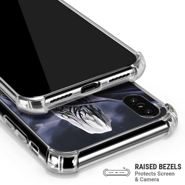 Dead of Winter Dragon and Warriors by Ruth Thompson iPhone X/XS Clear Case