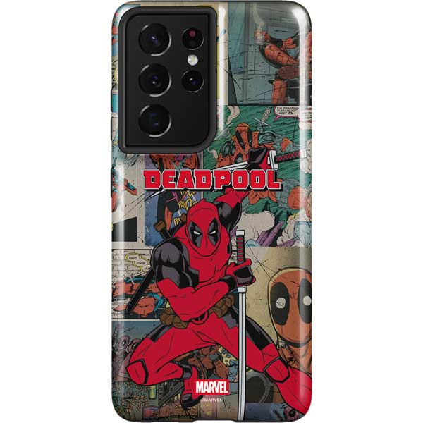 Marvel Deadpool Deadpool Collage Galaxy S21 Ultra 5G Pro Case