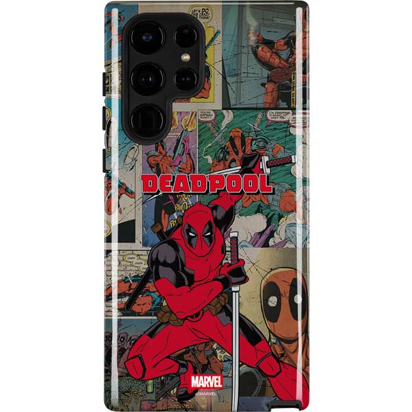 Marvel Deadpool Deadpool Collage Galaxy S22 Ultra Pro Case