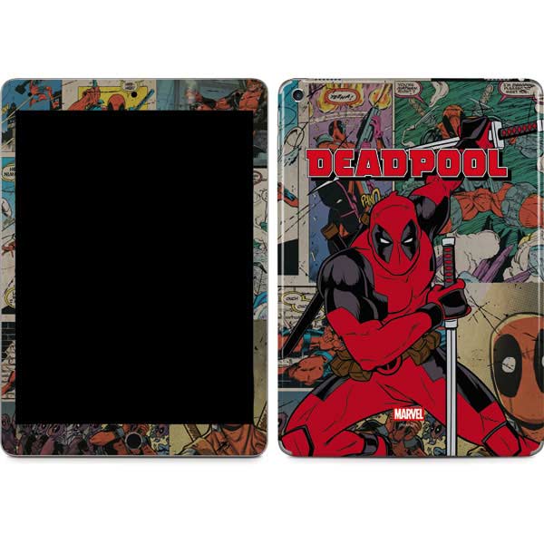 Marvel Deadpool Deadpool Collage iPad Skins