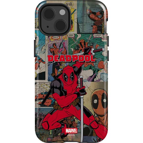 Marvel Deadpool Deadpool Collage iPhone 15 Plus Impact Case
