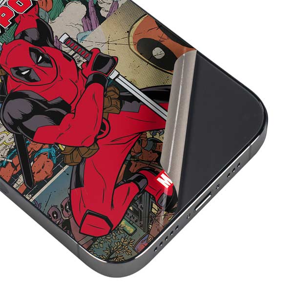 Marvel Deadpool Deadpool Collage iPhone 15 Pro Skin