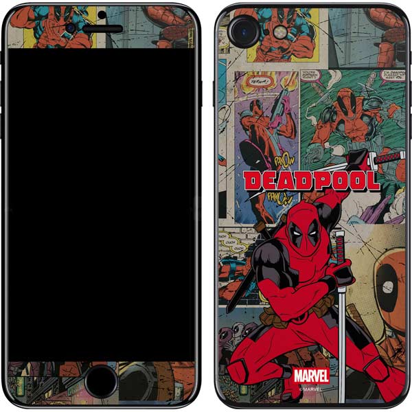 Marvel Deadpool Deadpool Collage iPhone SE (2nd & 3rd Gen) Skin