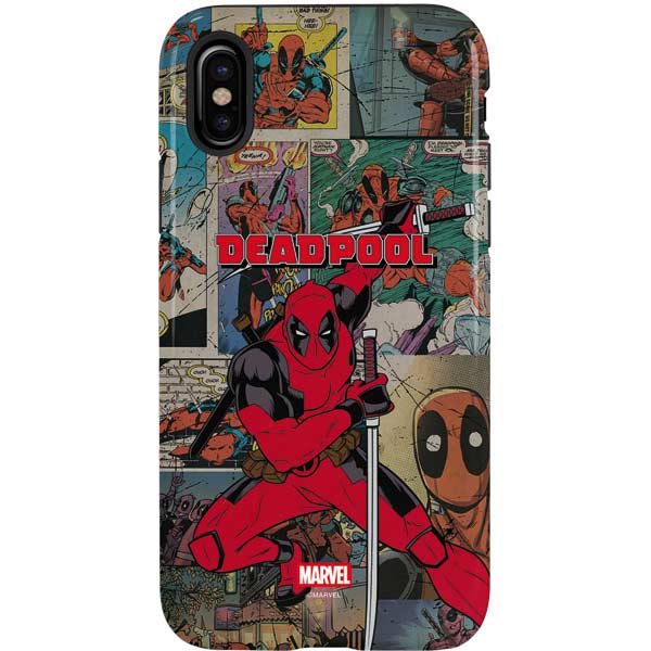 Marvel Deadpool Deadpool Collage iPhone XS Pro Case