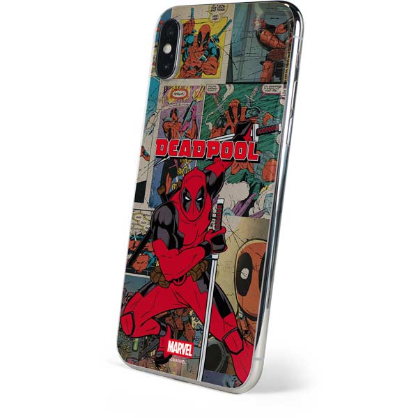 Marvel Deadpool Deadpool Collage iPhone XS Skin