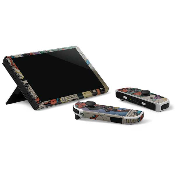 Marvel Deadpool Deadpool Collage Nintendo Switch OLED (2021) Skin