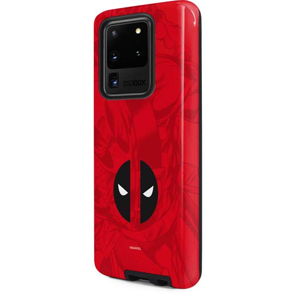 Marvel Deadpool Deadpool Emblem Galaxy S20 Ultra 5G Pro Case