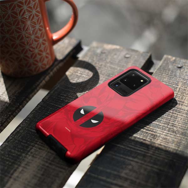 Marvel Deadpool Deadpool Emblem Galaxy S20 Ultra 5G Pro Case