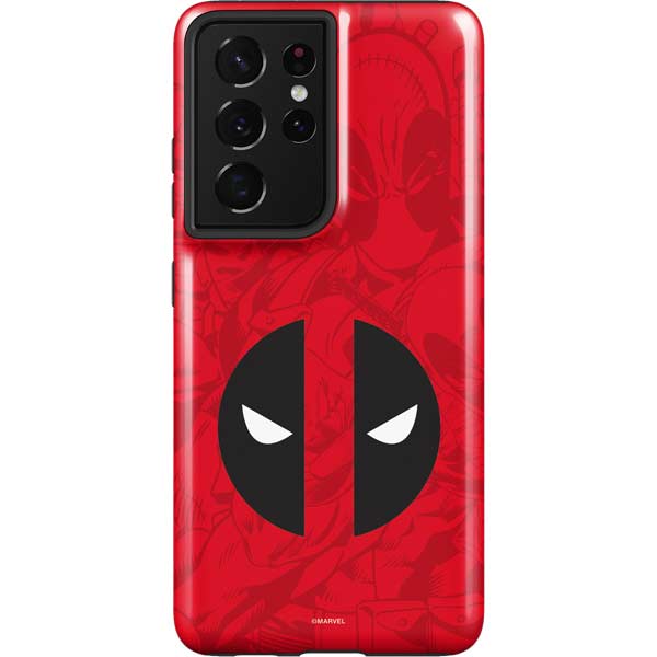 Marvel Deadpool Deadpool Emblem Galaxy S21 Ultra 5G Pro Case