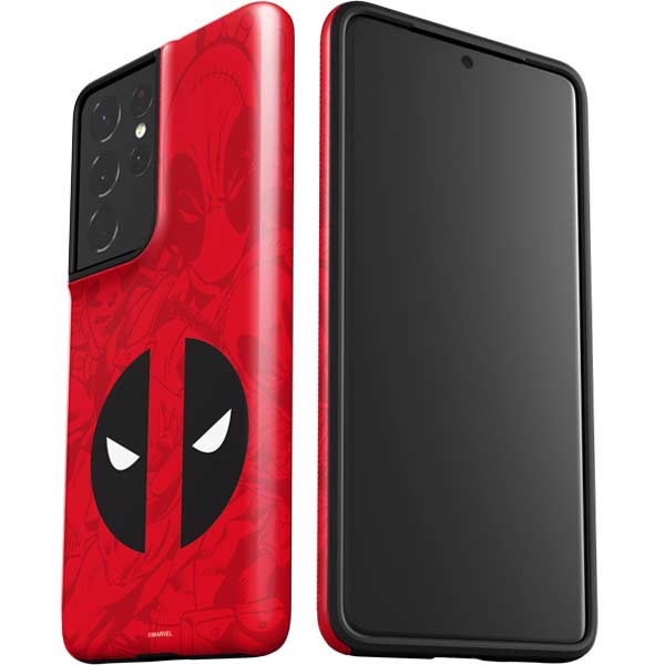 Marvel Deadpool Deadpool Emblem Galaxy S21 Ultra 5G Pro Case