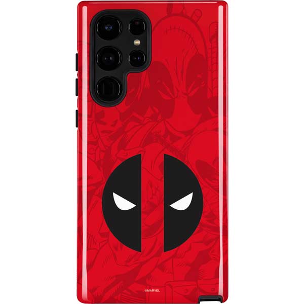 Marvel Deadpool Deadpool Emblem Galaxy S22 Ultra Pro Case