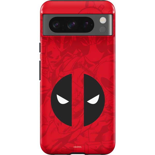 Marvel Deadpool Deadpool Emblem Google Pixel 8 Pro Impact Case