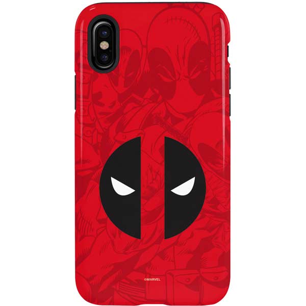 Marvel Deadpool Deadpool Emblem iPhone X Pro Case