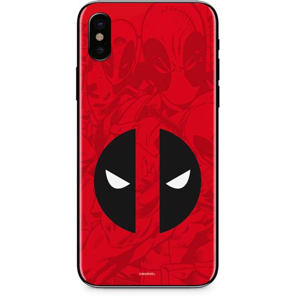 Marvel Deadpool Deadpool Emblem iPhone XS Skin
