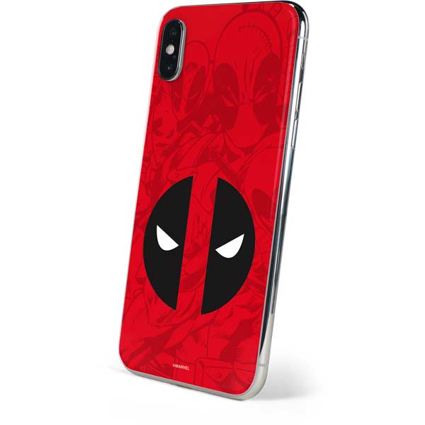 Marvel Deadpool Deadpool Emblem iPhone XS Skin