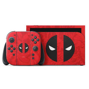 Marvel Deadpool Deadpool Emblem Nintendo Switch 2 (2025) with Joy-Con Skin
