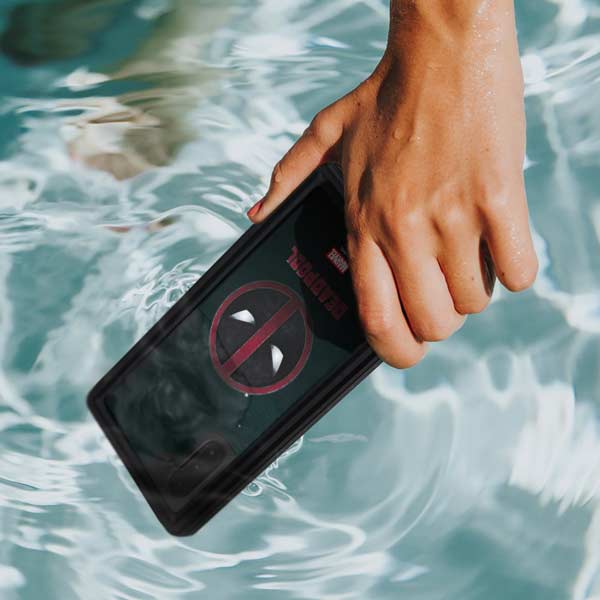 Marvel Deadpool Legacy Deadpool Logo Galaxy Note 10 Waterproof Case