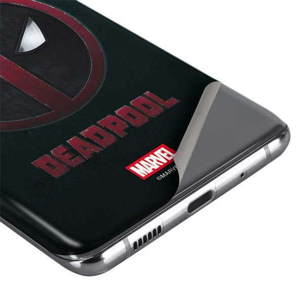 Marvel Deadpool Legacy Deadpool Logo Galaxy S20 Skin